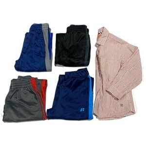 Russell Athletic Kids' Blue and Gray Joggers Set 5 piece Kids Lot 4281